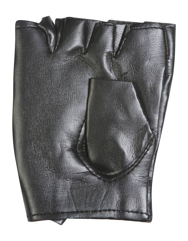 Polyester Rock Star Studded Fingerless Gloves | eBay